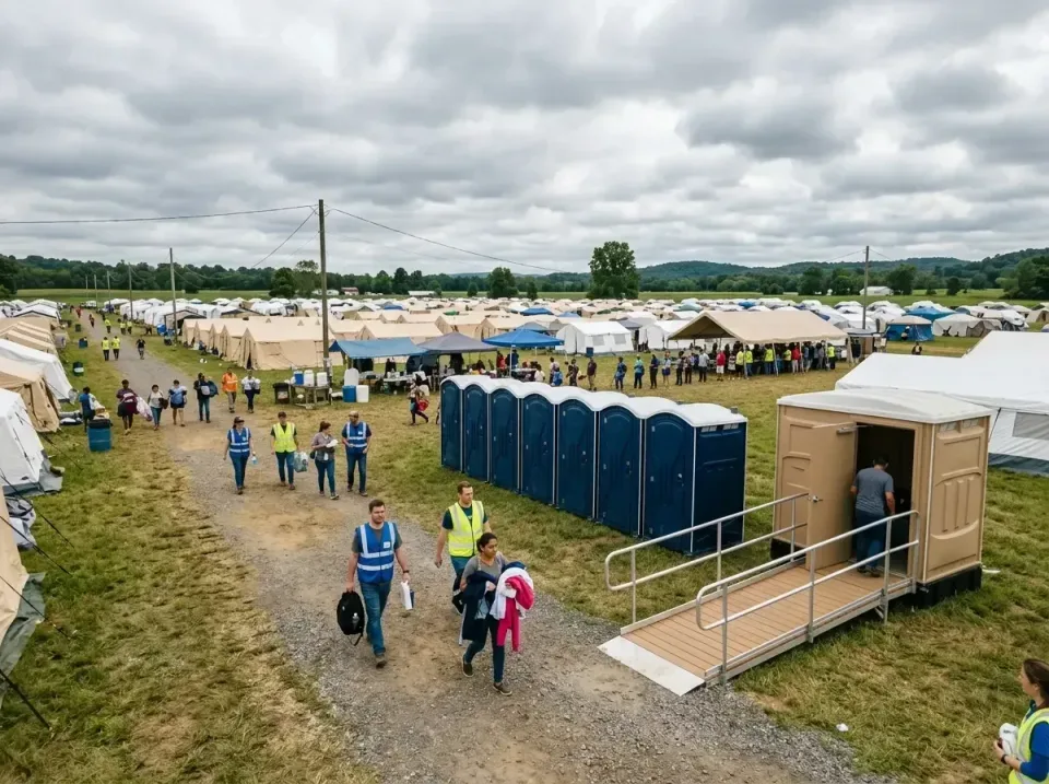disaster-relief-camp-restrooms-010 — frequently asked questions, Dumpster & Portable Bathrooms Rental in Liberty Triangle, FL